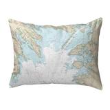 East Urban Home Cape Cod, MA Non Corded Outdoor Rectangular Throw Pillow Polyester/Polyfill blend | 16 H x 20 W x 6 D in | Wayfair