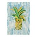 Betsy Drake Interiors Pineapple 1-Sided Polyester Garden Flag in Gray/Green | 18 H x 12.5 W in | Wayfair FL400