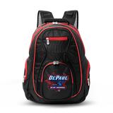 MOJO Black DePaul Blue Demons Trim Color Laptop Backpack