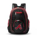 MOJO Black Atlanta Braves Trim Color Laptop Backpack
