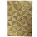 White 62 x 0.5 in Area Rug - Hokku Designs Thorbjorn Geometric Hand Tufted Wool Beige/Brown Area Rug Wool | 62 W x 0.5 D in | Wayfair