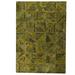 Green 62 x 0.5 in Area Rug - Wade Logan® Aisah Geometric Hand Tufted Wool Area Rug Wool | 62 W x 0.5 D in | Wayfair