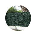 Jet7garden - Plaques clipsables de feuillage artificiel 3m² (Lot de 12) Lierre - Vert