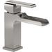 Delta Ara Single Hole Bathroom Faucet in Gray | Wayfair 568LF-SSLPU