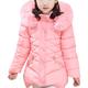 AnKoee Little Girls Jacket Girls Kids Coat Windbreaker Outwear Warm Jackets Outwear Winter Clothes for 3-12 Years Old (120/3-4 Years, Pink)
