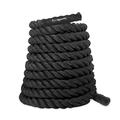 SportPlus Battle Rope, Seillänge 15 Meter, 3,8 cm Durchmesser, hochwertiges Schlagseil für Kraftausdauer & Muskelaufbau, Schwungseil für effektives Ganzkörpertraining & Functional Training, SP-BR-015