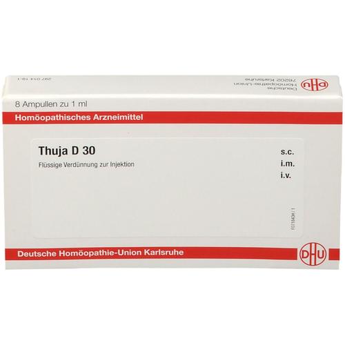 Thuja D 30 Ampullen 8x1 ml