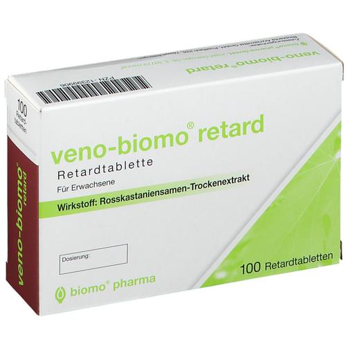 Veno-Biomo retard Retardtabletten 100 St Retard-Tabletten