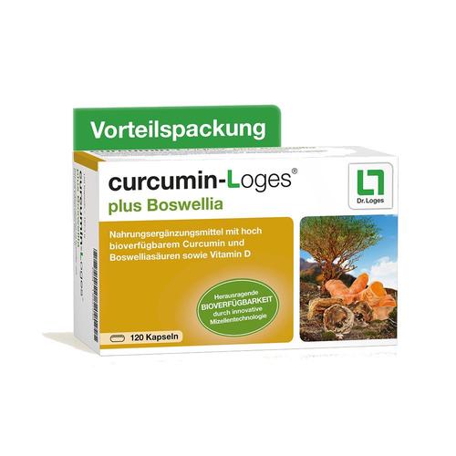 Curcumin-Loges plus Boswellia Kapseln 120 St