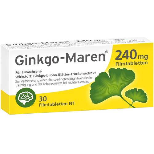 Ginkgo-Maren 240 mg Filmtabletten 30 St