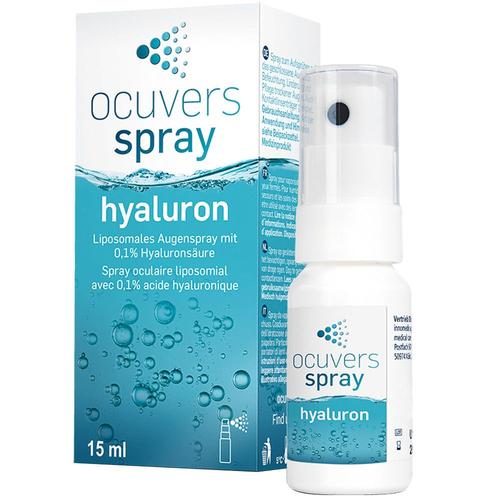 Ocuvers spray hyaluron Augenspray mit Hyaluron 15 ml Spray