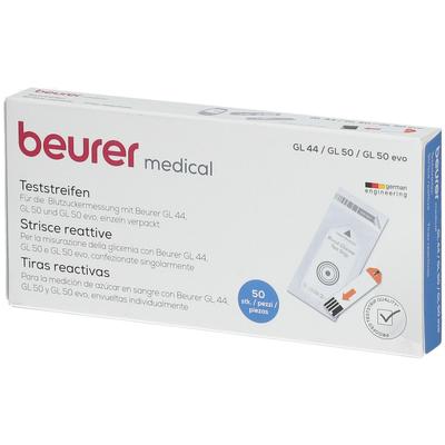 Beurer Gl44/Gl50 Blutzucker-Teststreifen Folie 50 St Teststreifen Image