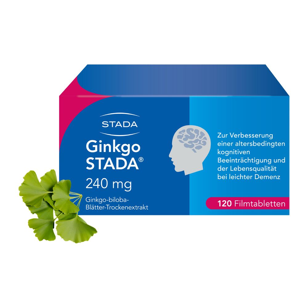 Ginkgo Stada 240 mg Filmtabletten 120 St
