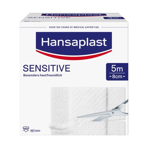 Hansaplast Sensitive Pflaster 8 cmx5 m Rolle 1 St