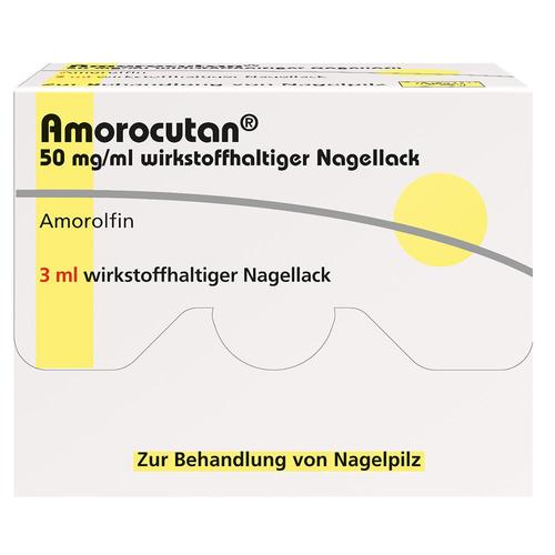 Amorocutan 50 mg/ml wirkstoffhaltiger Nagellack 3 ml Wirkstoffhaltiger