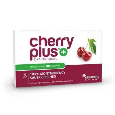 Cherry Plus Das Original Montmorency Sauerk.-Kaps. 60 St Kapseln Image