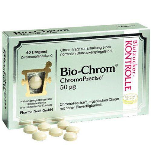 Bio-Chrom ChromoPrecise 50 µg Pharma Nord Dragees 60 St