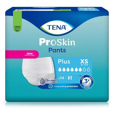 Tena Pants Plus XS bei Inkontinenz 4x14 St Einweghosen Image