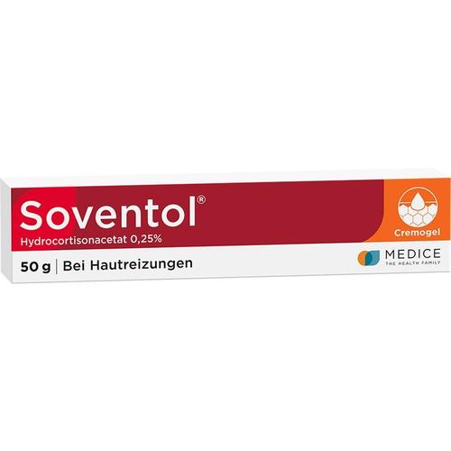 Soventol Hydrocortisonacetat 0,25% Creme 50 g
