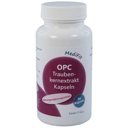 OPC Traubenkernextrakt Kapseln MediFit 90 St