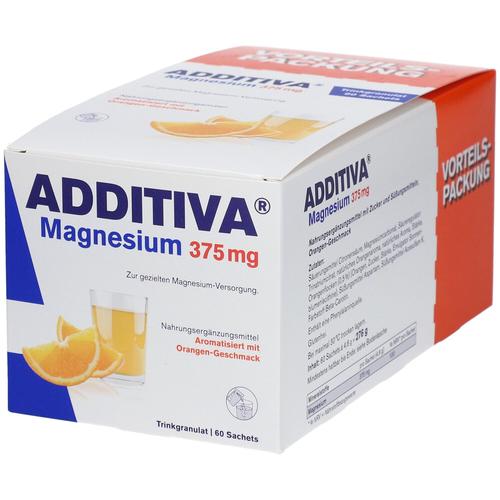 Additiva Magnesium 375 mg Sachets 60 St Pulver