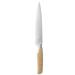 Sarah Weiner Mono 7" Handmade Carving Knife Wood/Stainless Steel in Brown/Gray | Wayfair 2810-124