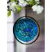 Winston Porter Charlcombe Stargazing Solar Powered LED Outdoor Hanging Light in Blue | 11 H x 22.8 W x 8 D in | Wayfair