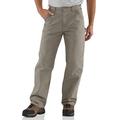 Carhartt Men's Washed Duck Work Dungaree Pant - Beige - 44 x 30