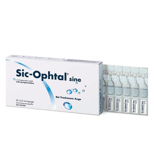 SIC Ophtal sine Augentr. Augentropfen 30x0,6 ml