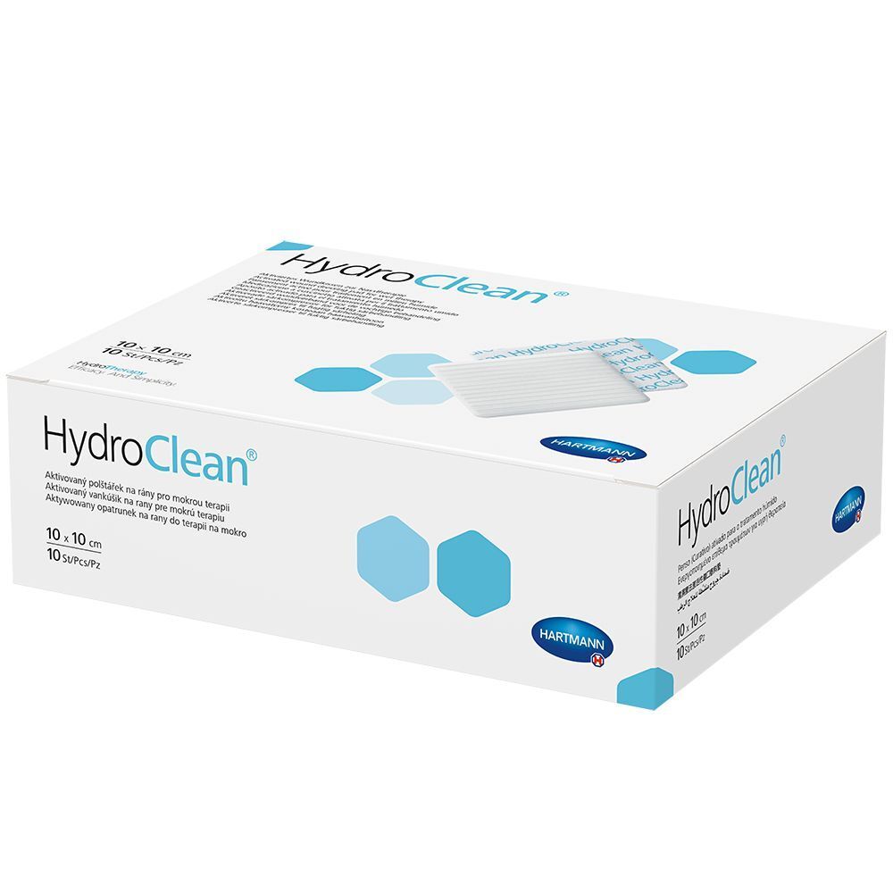 Hydroclean Kompressen 10x10 cm steril 10 St Image