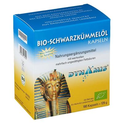 Schwarzkümmel BIO ägypt.Kapseln 180 St Kapseln