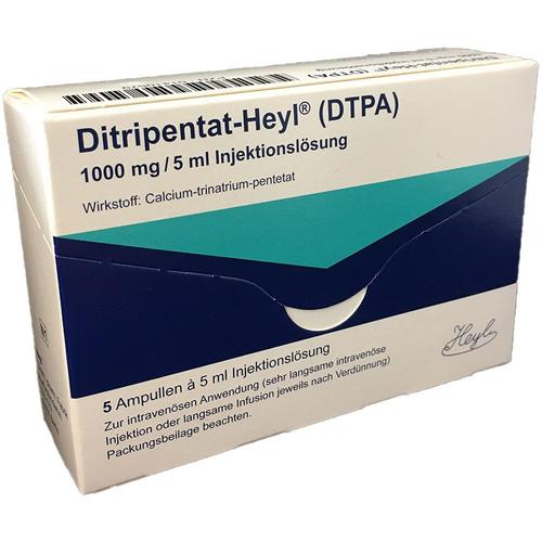 DITRIPENTAT-Heyl Injektionslösung Ampullen 5x5 ml