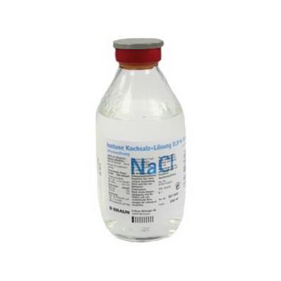 Kochsalzlösung 0,9% Glasfl. 10x250 ml Infusionslösung Image
