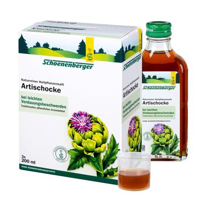 Artischockensaft Schoenenberger 3x200 ml Saft Image
