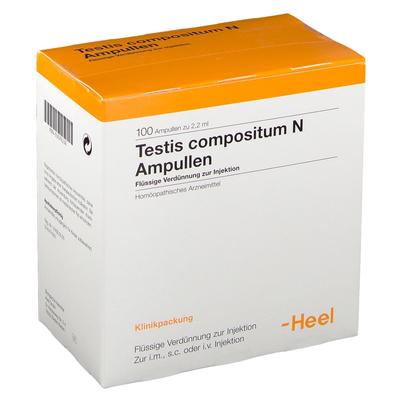 Testis Compositum N Ampullen 100 St Image