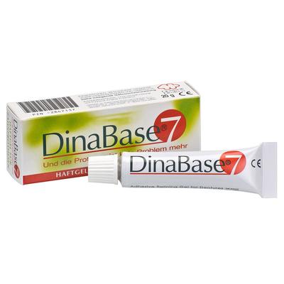 Dinabase 7 Haftgel für Zahnprothesen 20 g Gel Image