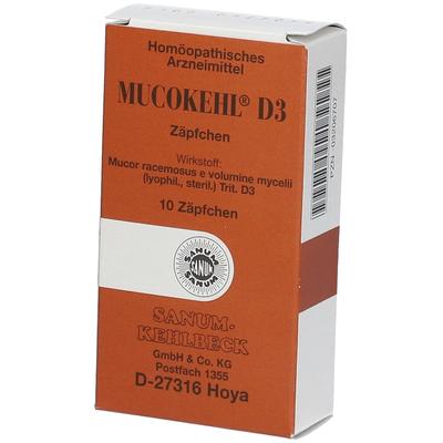 Mucokehl D 3 Zäpfchen 10 St Suppositorien Image