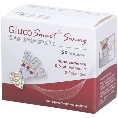 Glucosmart Swing Blutzucker Teststreifen 50 St Image