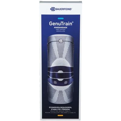 Genutrain Kniebandage Gr.4 titan 1 St Bandage(s) Image