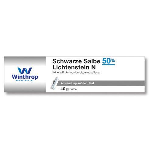 Schwarze Salbe 50% Lichtenstein N 40 g