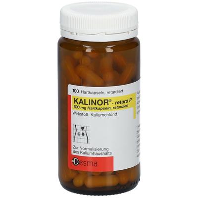 Kalinor retard P 600 mg Hartkapseln 100 St Image