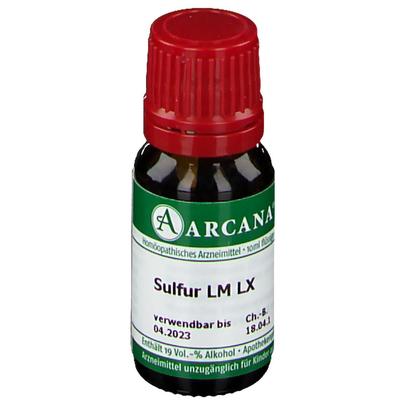 Sulfur LM 60 Dilution 10 ml Image