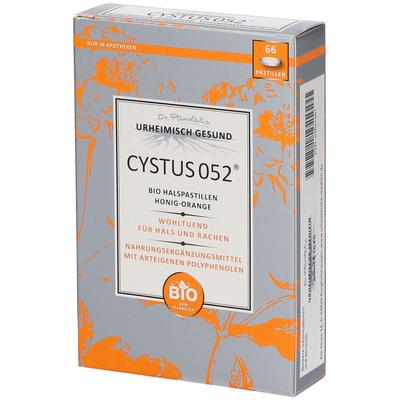 Cystus 052 Bio Halspastillen Honig Orange 66 St Pastillen Image