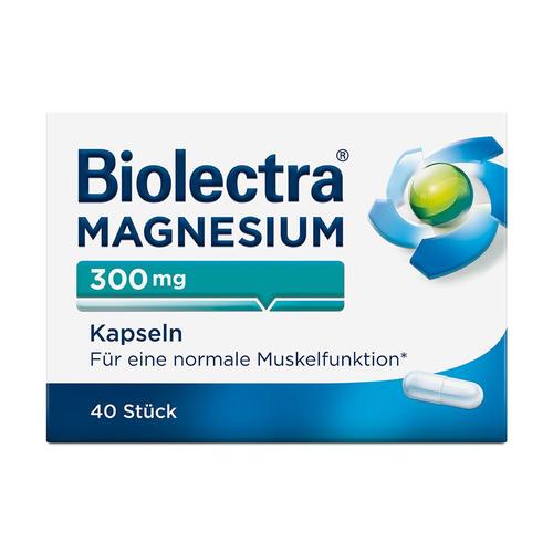 Biolectra Magnesium 300 mg Kapseln 40 St