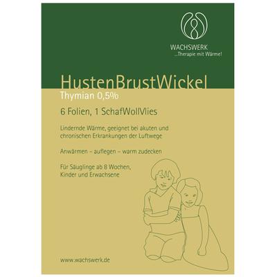 Husten Brust Wickel Thymian Wachswerk 6 St Folie Image