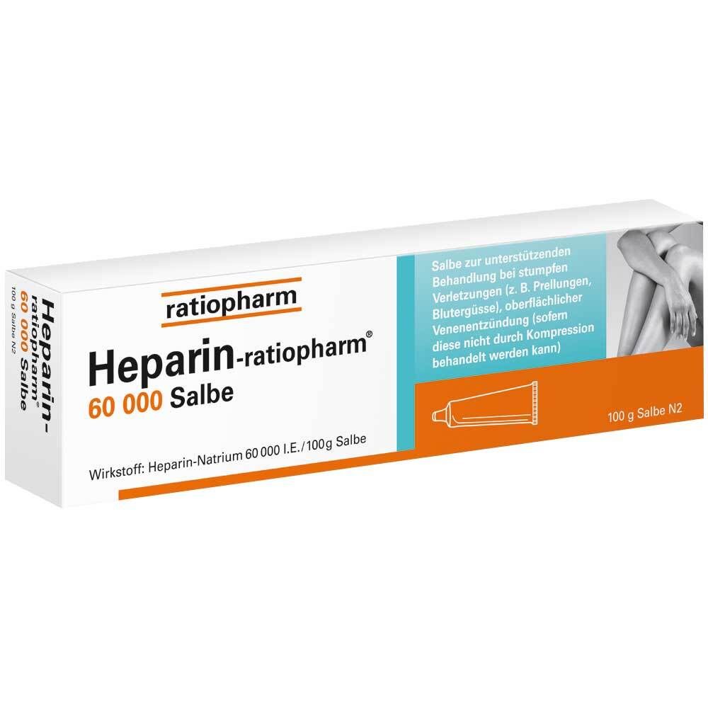 heparin-ratiopharm 60.000 salbe 100g