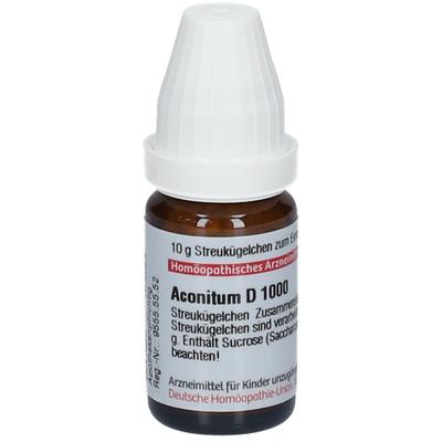 Aconitum D 1000 Globuli 10 g Image