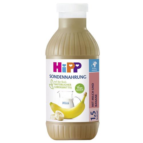 Hipp Sondennahrung Milch Banane hochkalorisch 500 ml Flüssigkeit