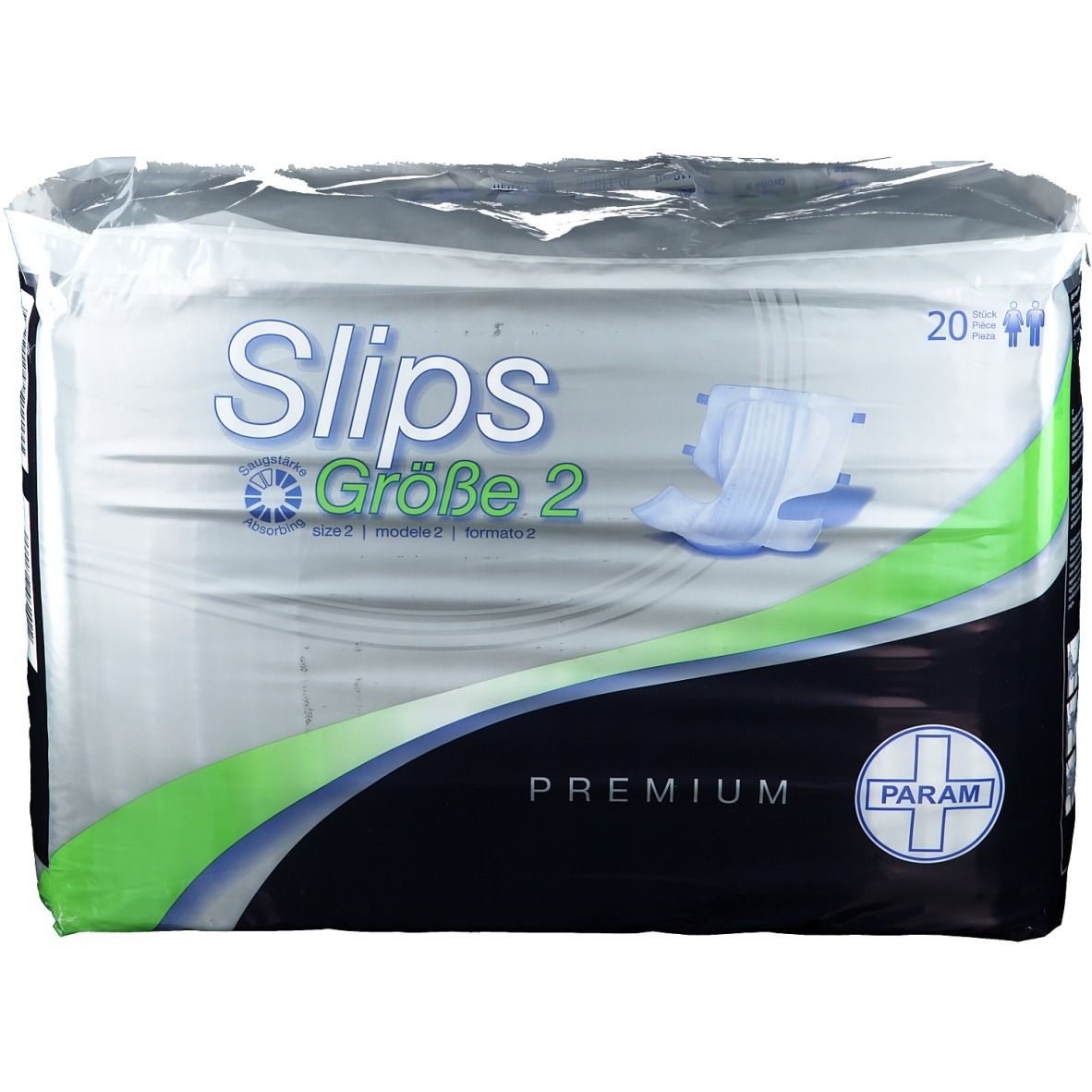 Param Slip Premium Tag Gr.2 20 St Beutel Image