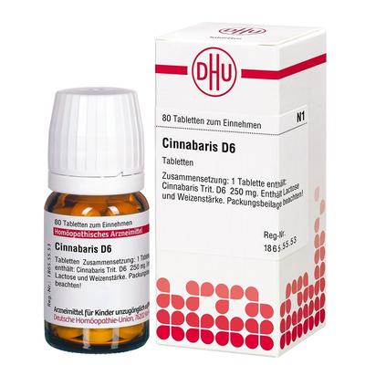 Cinnabaris D 6 Tabletten 80 St Image